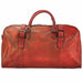 Italian Artisan Serafino Mens Vintage Leather Travel Bag Made In Italy - Oasisincentives
