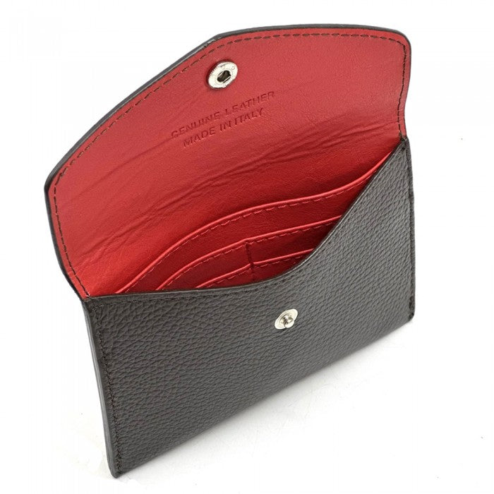 Italian Artisan Lorenzo Mini Slim leather Wallet Made In Italy