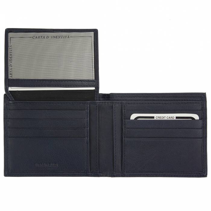Italian Artisan Emiliano Mens Leather Wallet Made In Italy