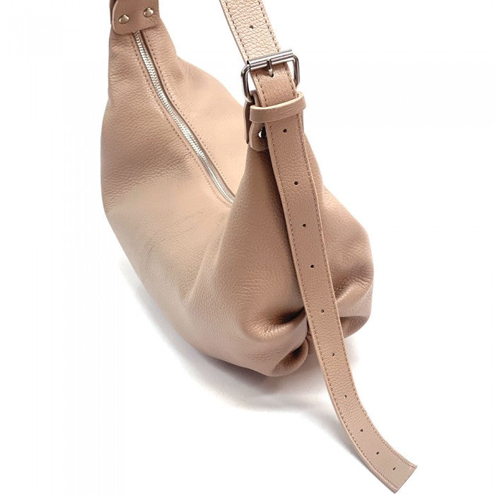 Italian Artisan Noel Handcrafted Calfskin Leather Handbag Made In Italy