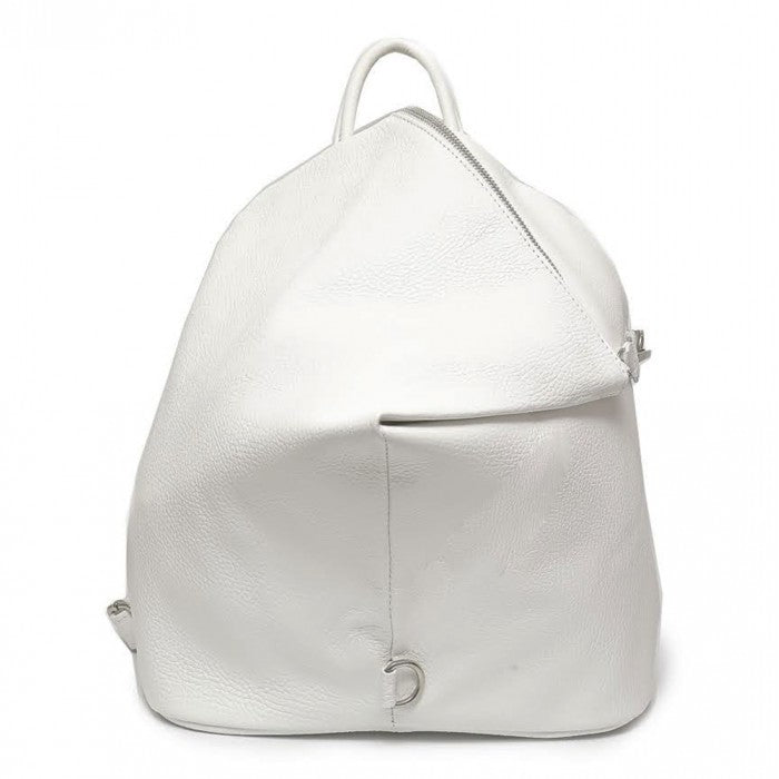 Italian Artisan Venere Womens Handcrafted Backpack In Genuine Calfskin Leather Made In Italy