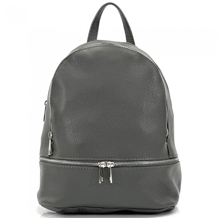 Italian Artisan Flavio Womens Handcrafted In Soft Calfskin Leather Backpack Made In Italy
