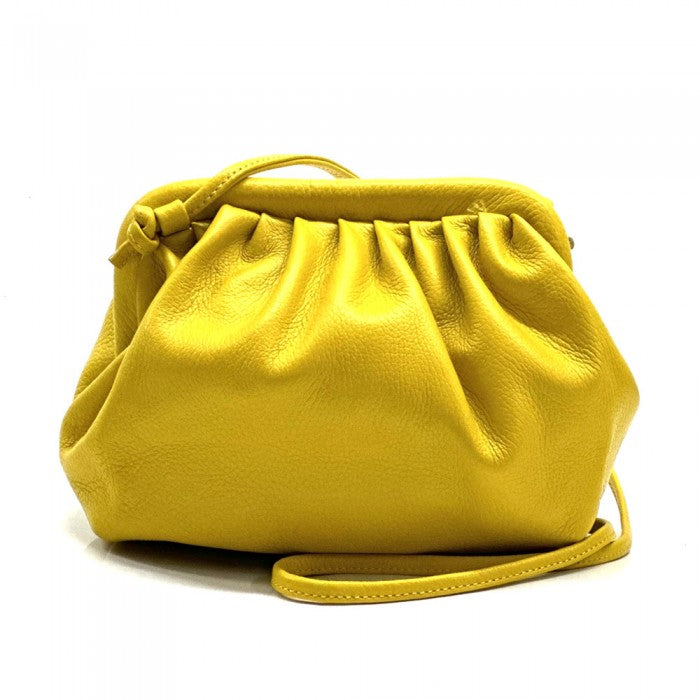 Italian Artisan Stefano Womens Handcrafted Calfskin Leather Crossbody Handbag Made In Italy