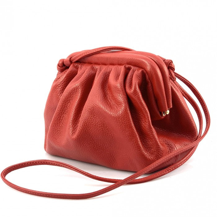 Italian Artisan Stefano Womens Handcrafted Calfskin Leather Crossbody Handbag Made In Italy