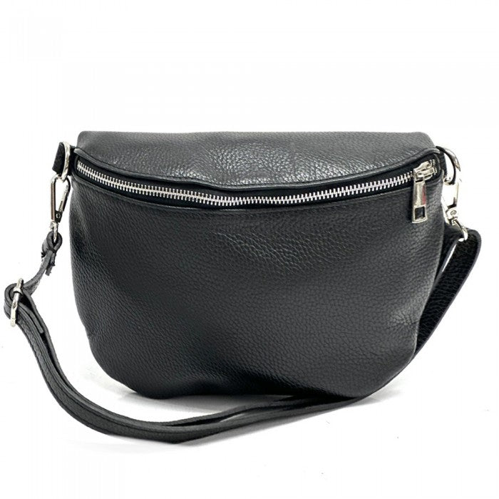 Italian Artisan Vittorio Leather Waist-Fanny Pack Bag Made In Italy