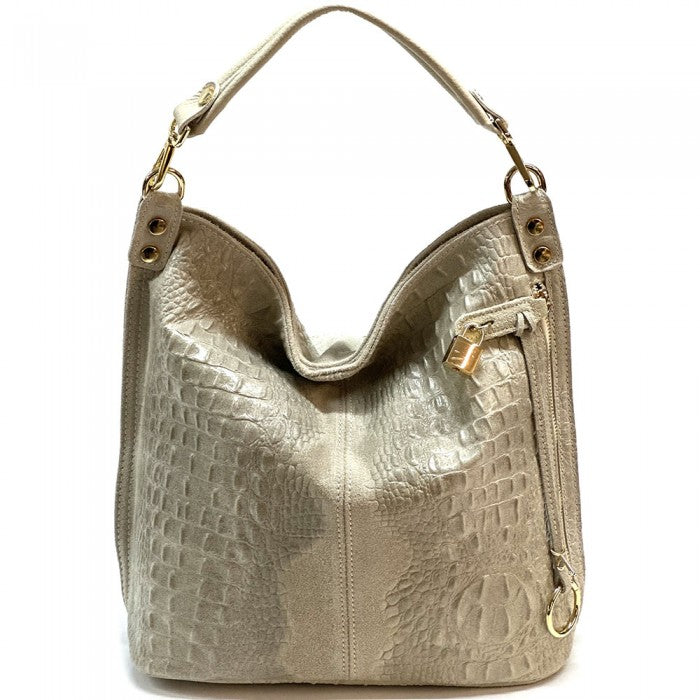 Italian Artisan Celine Handcrafted Leather Shoulder Hobo Handbag | Made In Italy