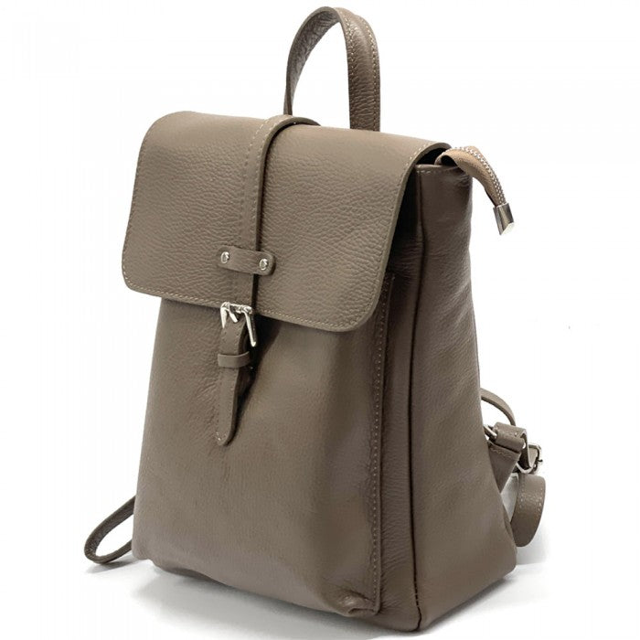 Italian Artisan Paolo Womens Handcrafted Leather Backpack Made In Italy