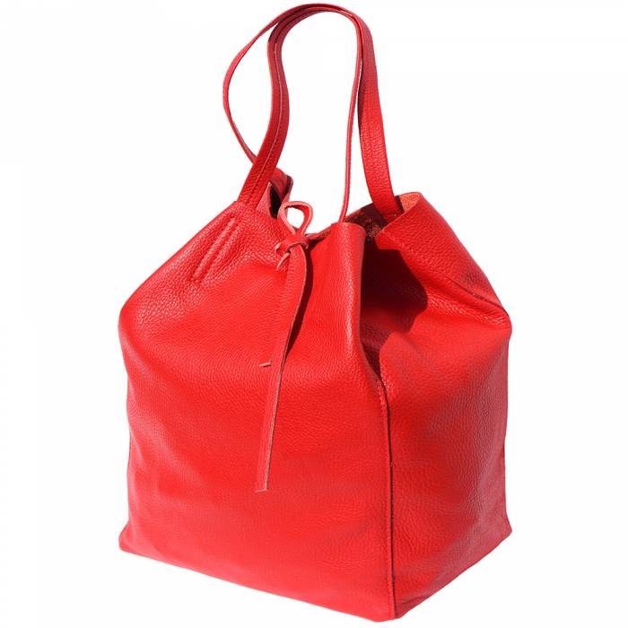 Italian Artisan Babila Handcrafted Leather Shoulder-Tote-Shopper Handbag Made In Italy