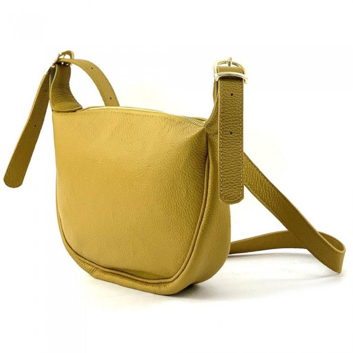 Italian Artisan Emmaline HANDMADE Small Leather HOBO Bag Made In Italy