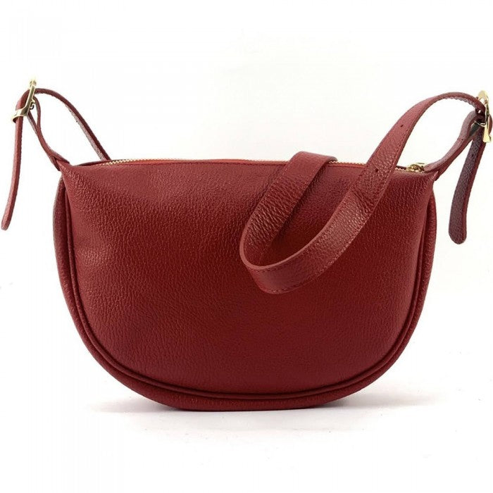 Italian Artisan Emmaline HANDMADE Small Leather HOBO Bag Made In Italy
