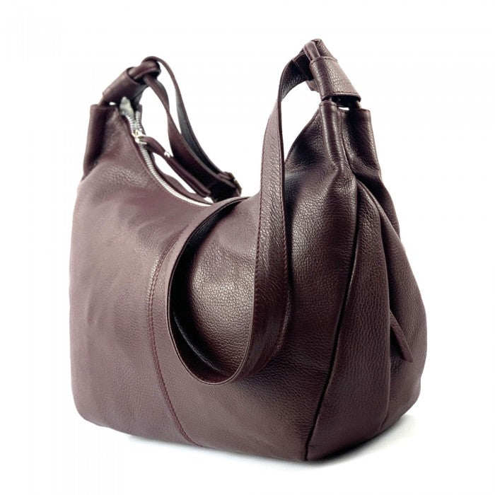 Italian Artisan Alessia Soft Calf Leather Crossbody Handbag Made In Italy