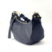 Italian Artisan Vanessa Small Hobo Leather Bag Made In Italy Dark Blue Oasisincentives.us