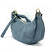 Italian Artisan Vanessa Small Hobo Leather Bag Made In Italy Azure Oasisincentives.us