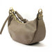 Italian Artisan Vanessa Small Hobo Leather Bag Made In Italy Dark Taupe Oasisincentives.us