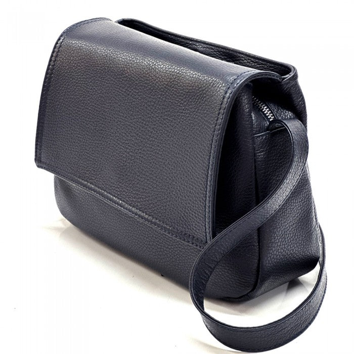 Italian Artisan Beatrice Handmade Leather Shoulder Crossbody Handbag Made In Italy