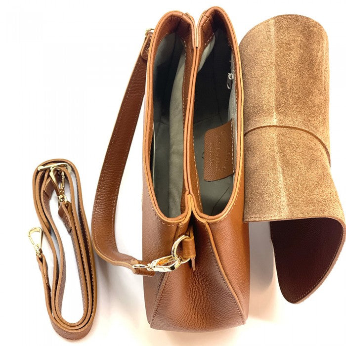 Italian Artisan Cinzia Handcrafted Leather Handbag | Small | Made In Italy