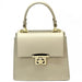 Italian Artisan Serena Handcrafted Leather Handbag Made In Italy Beige available at-OASISINCENTIVES.US