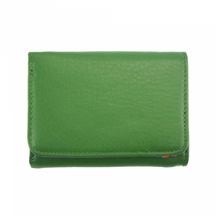 Italian Artisan Alessia Handmade Leather Wallet Made In Italy