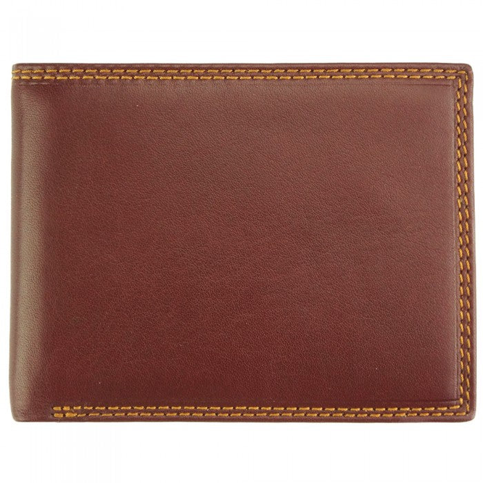 Italian Artisan Nico Leather Wallet Made In Italy