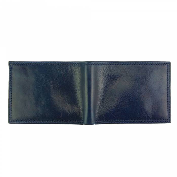 Italian Artisan Ercole Vittorio Mens Calfskin  Leather Wallet Made In Italy