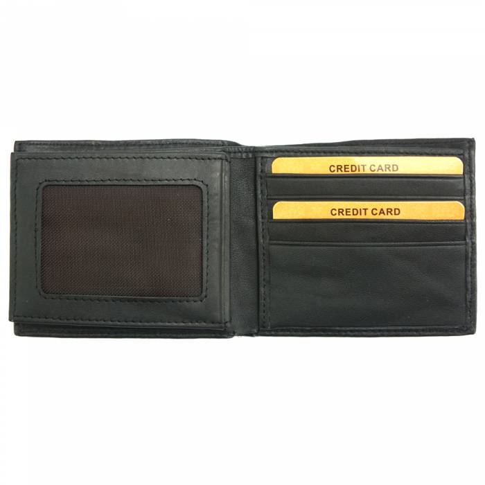 Italian Artisan Saverio Mens Leather Wallet Made In Italy