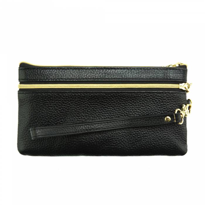 Italian Artisan Annalisa Small Clutch Leather Wallet Made In Italy