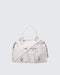 Italian Artisan Handcrafted Suede Calf Leather Shoudler Bag Made In Italy White Oasisincentives.us