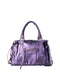 Italian Leather Shoulder Bag for Women: Modern Elegance for Work & Weekend Purple- Oasisincentives