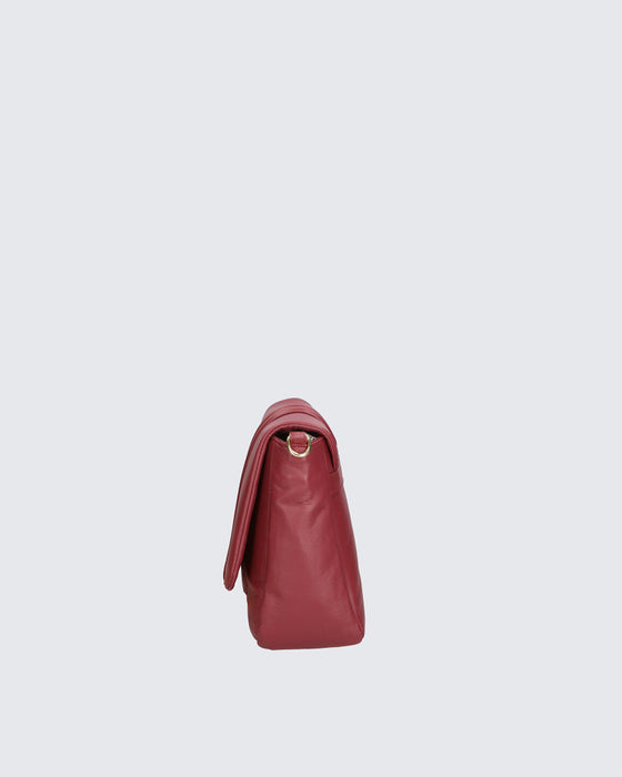 Italian Artisan Women's Nappa Leather Shoulder Handbag | Handcrafted in Italy