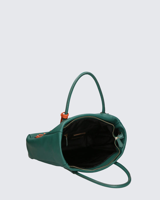 Italian Artisan Women's Dollaro Leather Tote Handbag | Handcrafted in Italy