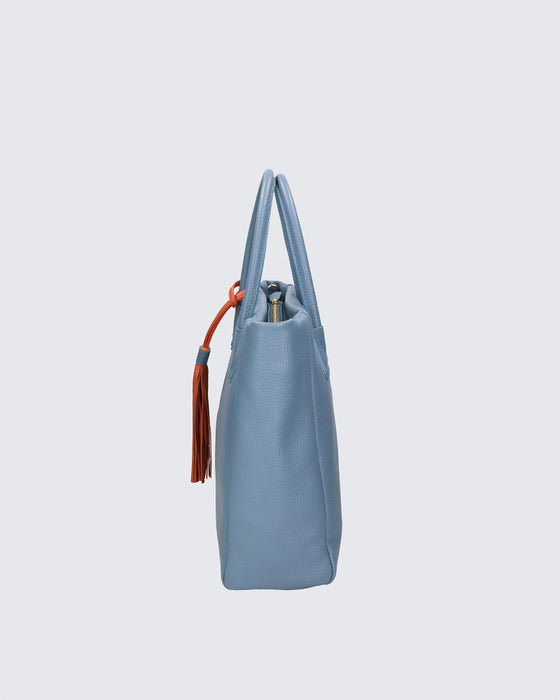 Italian Artisan Women's Dollaro Leather Tote Handbag | Handcrafted in Italy