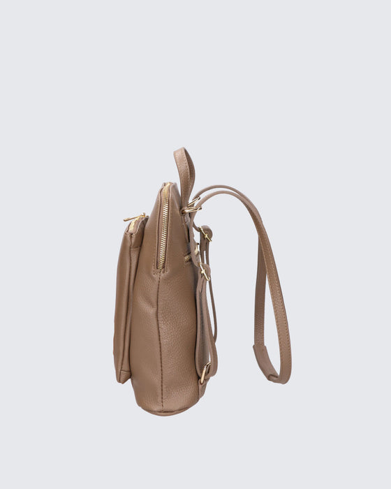 Italian Artisan Women's Dollaro Leather Backpack | Handcrafted Luxury