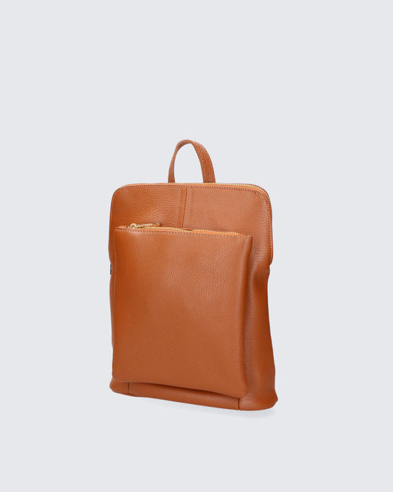 Italian Artisan Women's Dollaro Leather Backpack | Handcrafted Luxury