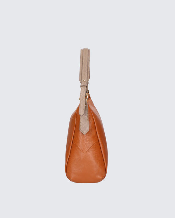Italian Artisan Women's Dollaro Leather Shoulder-Tote Bag | Exquisite Craftsmanship