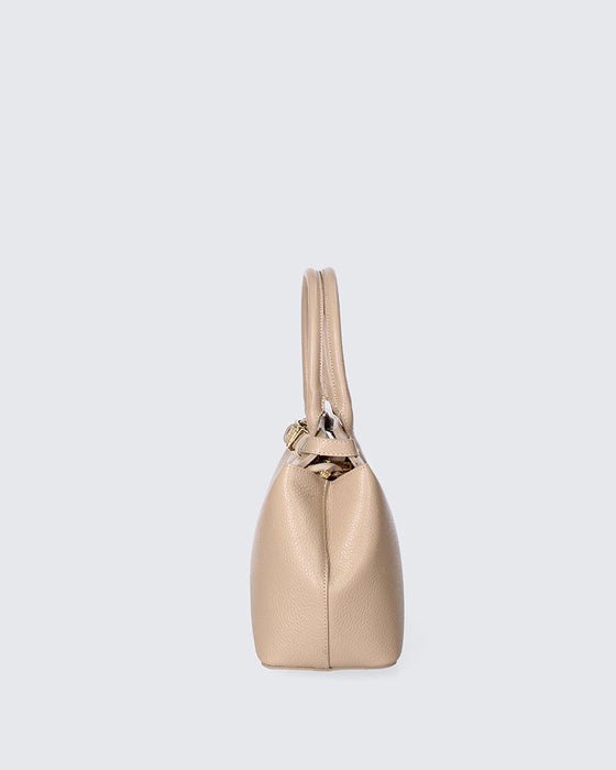 Italian Artisan Handcrafted Dollaro Leather Handbag Made In Italy
