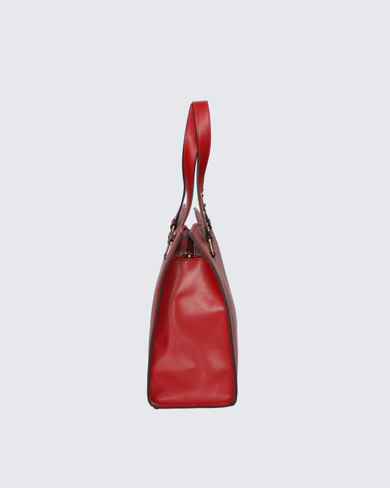 Italian Artisan Double Handle Tote Handbag | Genuine Cowhide Leather | Made In Italy