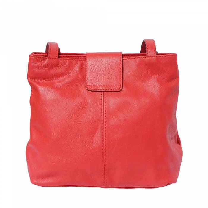 Italian Artisan Filomena Womens Luxury Leather Shoulder Handbag Made In Italy Medium