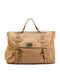Italian Artisan Handcrafted Unisex Vintage Travel Bag Made In Italy Beige-Oasisincentives.us