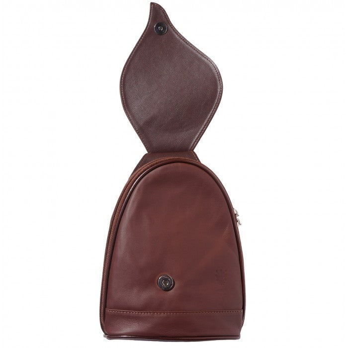 Italian Artisan Foglia GM Womens HANDMADE Leather Backpack Made In Italy