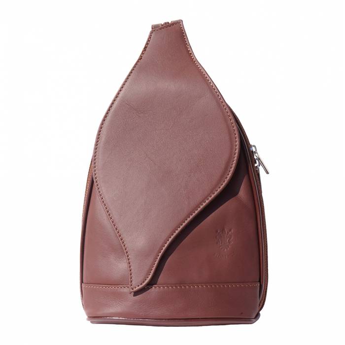 Italian Artisan Foglia Womens Handmade Luxury Leather Backpack or Shoulder Bag Made In Italy - Oasisincentives