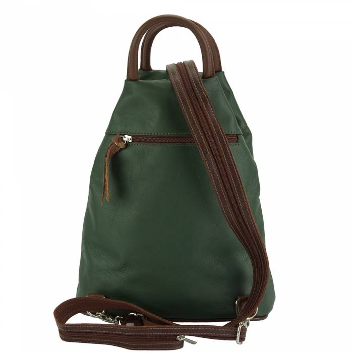 Italian Artisan Sorbonne Womens Leather Backpack Made In Italy