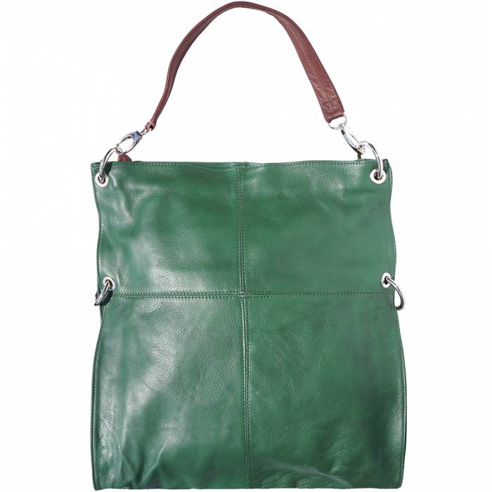 Italian Artisan Womens Luxury Handmade with Soft Genuine Calf Leather HOBO Bag Made In Italy