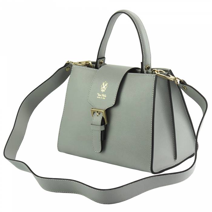 Italian Artisan Vittoria Womens Business Handbag in Saffiano Leather Made In Italy