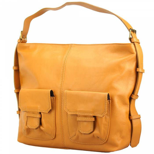 Italian Artisan Womens Totally HOBO-Tote-Shoulder Leather Handbag Made In Italy-Oasisincentives