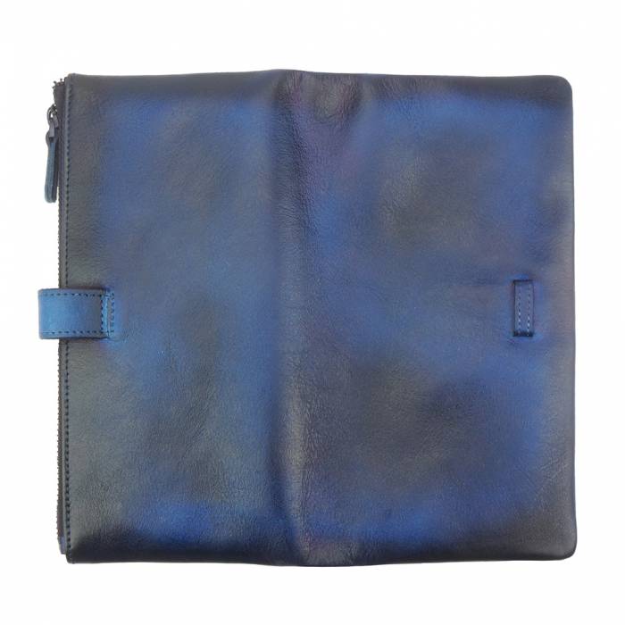 Italian Artisan Agostino Womens Vintage Leather Wallet Made In Italy