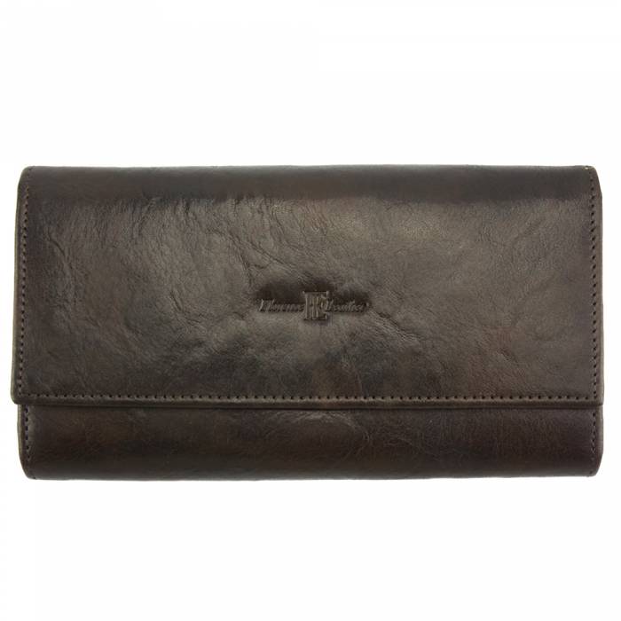 Italian Artisan Carlotta Womens Wallet In Cow Leather Made In Italy
