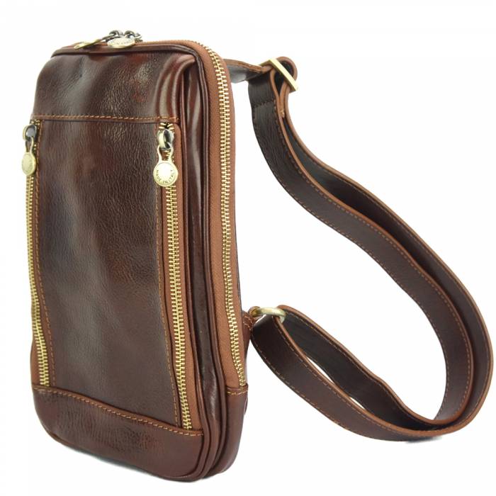 Made In Italy Leather Sling Backpack, The Leather Shop
