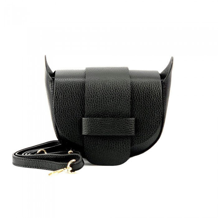 Italian Artisan Liliana Handcrafted Calfskin Leather Crossbody Handbag Made In Italy