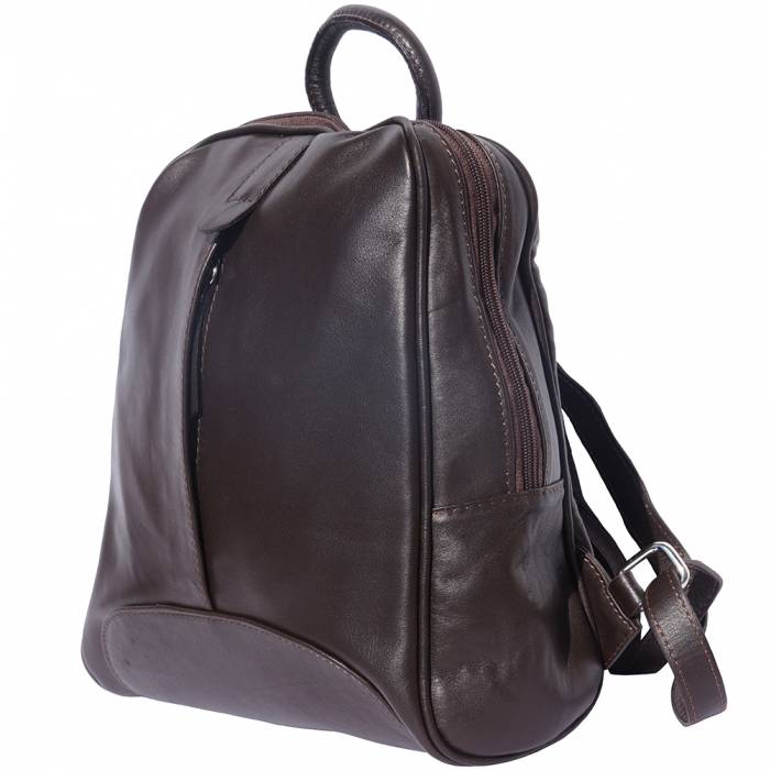 Italian Artisan Cinzia Unisex Leather Backpack Made In Italy - Oasisincentives