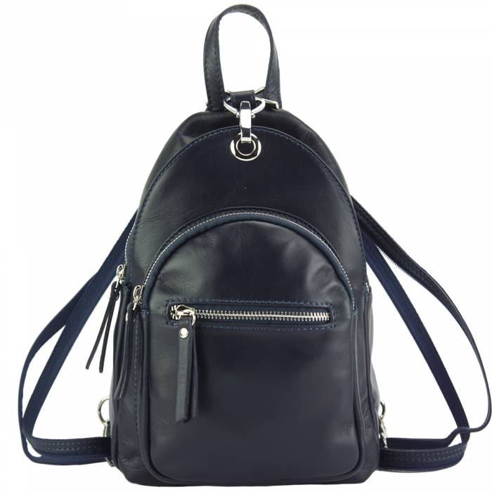 Italian Artisan Olivia Womens Leather Backpack Made In Italy